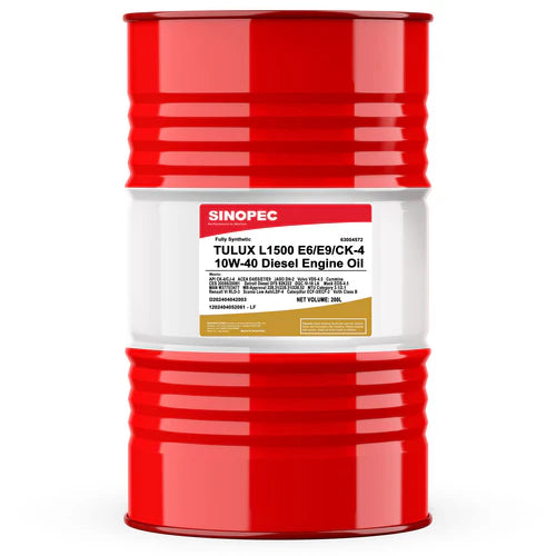 10W40 | 200L | Tulux L1500 10W40 E9 SynTech Diesel Engine Oil - Drum