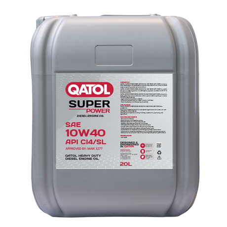 Super Power Diesel Engine Oil SAE 10W40 API CI-4/SL