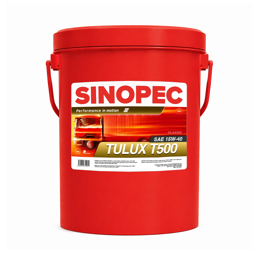 Tulux T500 Heavy Duty Diesel Engine Oil 15W-40 ACEA E7 CI-4 | 18L