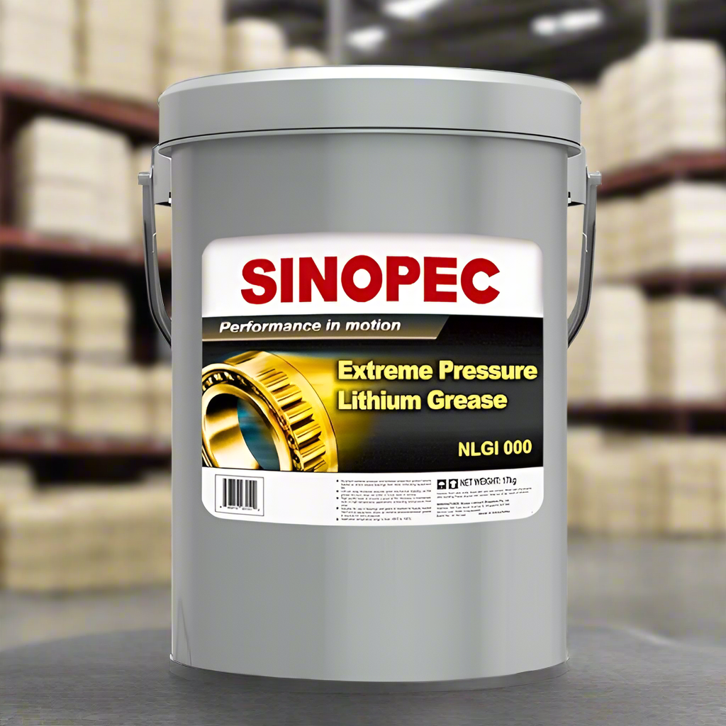 Front Image of Sinopec Extreme Pressure Lithium Grease NLGI 000 pail of 18 kg.