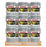 Front image of Sinopec Extreme Pressure Lithium Grease NLGI 00 pallet of 36 pails of 17 kg.