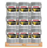 Front image of Sinopec Extreme Pressure Lithium Grease NLGI 0 pallet of 36 pails of 17 kg.
