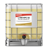 Sinopec L-HM HPC 32 anti-wear hydraulic oil container on a white background
