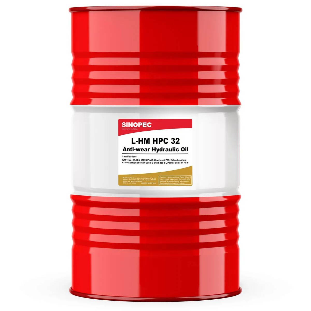 Hydraulic 32 | 200L | L-HM HPC Antiwear Oil ISO VG 32 - Drum