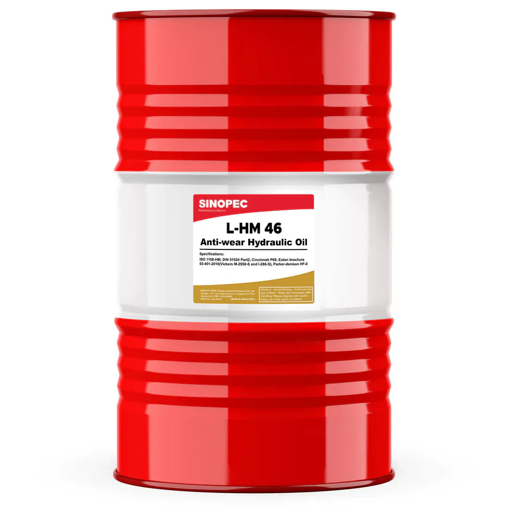 L-HM ISO VG 46 Antiwear Hydraulic Oil 200L Drum