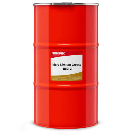 Front image of Sinopec Moly-Lithium Grease NLGI 2 keg of 54 kg.