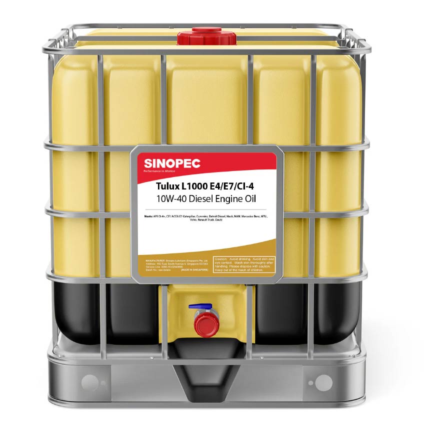 Liquide de transmission haute performance TO-4 SAE 30, 1 000 L IBC